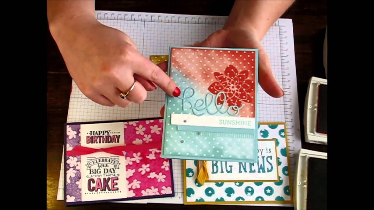Irresistibly Yours Designer Series Paper - Laura's Stamp Pad - YouTube