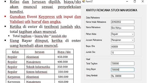 Aplikasi Percabangan dengan Nested IF atau IF Tersarang di Visual Studio #2
