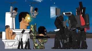 Skibidi Toilets Camo Vs Camera Man, Speaker Man, Tv Man Compilation . Animation Dc2