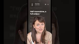 “Half moonshine, full eclipse” - Taylor Swift uses Earthshine as a metaphor for celebrity #shorts