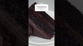 Moist CHOCOLATE CAKE With Cocoa Powder Recipes #easybaking #cookingstation #chocolatecake