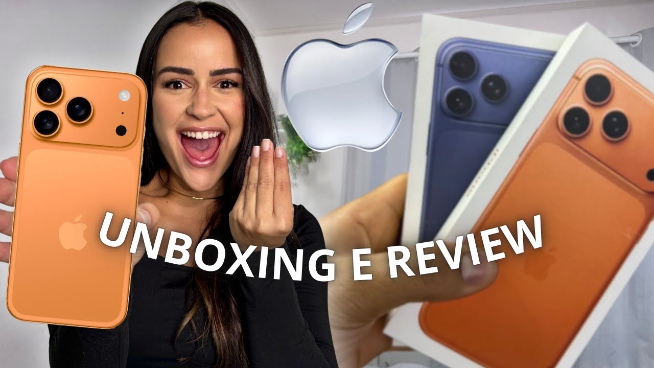 Comprei um IPHONE 17 PRO MAX, vale a pena? Unboxing, teste e primeiras impressões sinceras!
