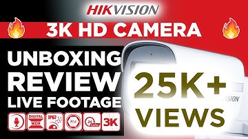 DS-2CE10KF0T-PFS : ONLY True 3K HD ColorVu Camera with Audio | Order Today