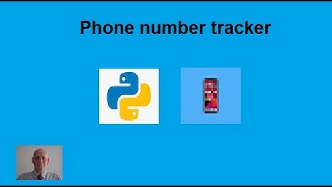 Python phone number tracker | Location | service provider