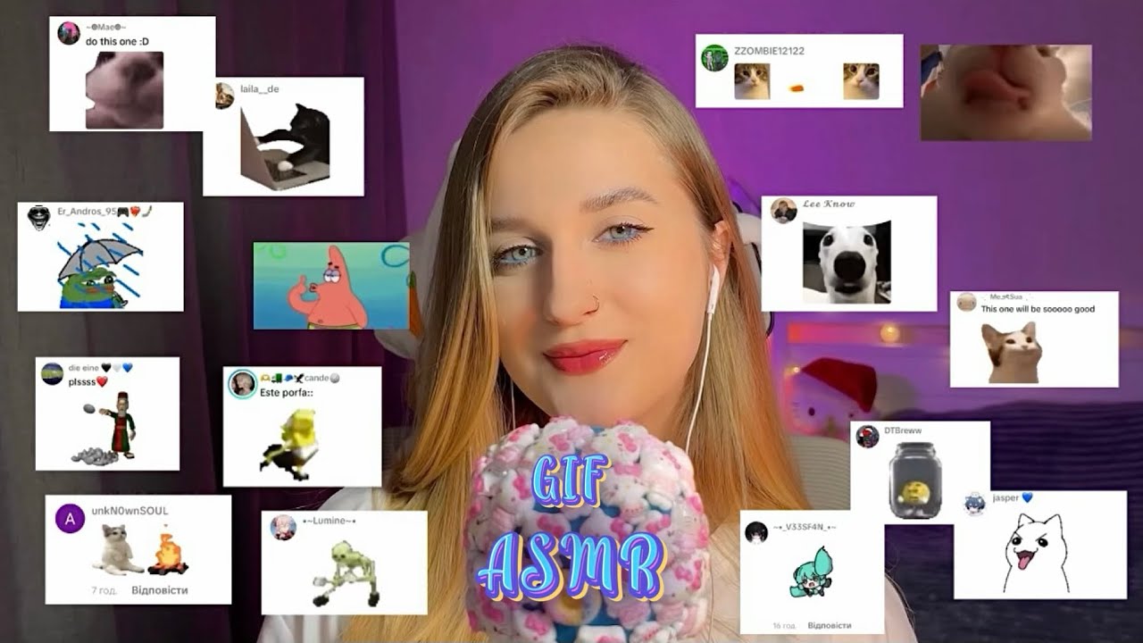 GIF ASMR CHALLENGE🏞️🎙️XXL Version😴