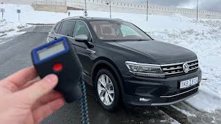 Volkswagen Tiguan Allspace 2.0 (2019) из Германии. Обзор и замеры толщиномером.