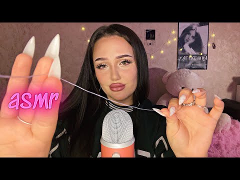 АСМР нежно вытяну швы🪡 / звуки рта 👅