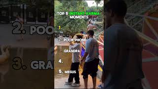 Top 5 İnstant karma moments  #facts #funny #instantkarma  #fail #moments  #ranking