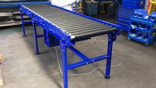 Chain driven roller conveyors by KBR Machinery Conveyor Sections 59,074 views 4 years ago 2 minutes, 37 seconds