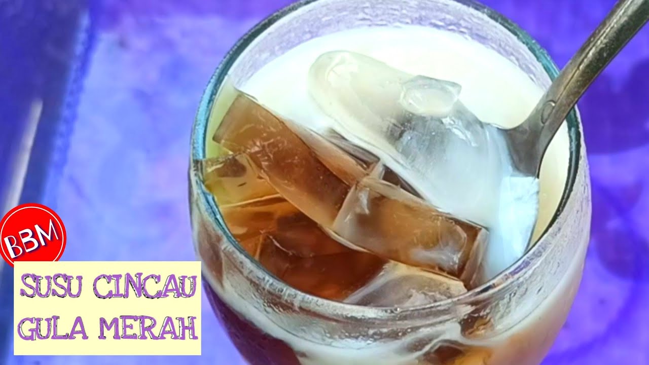 Masakan rumahan | Es cincau | susu cincau gula merah ...