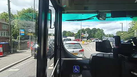Full Route of Trent Barton's Swift to Uttoxeter vi...