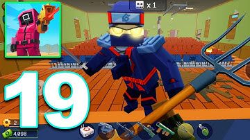 Pixel Combat: Zombies Strike - Gameplay Walkthrough Part 19 - Concert Hall (Android Games)