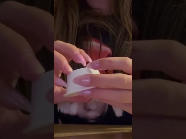 Cup tapping & scratching #asmr