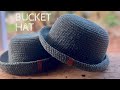 BUCKET HAT - Chapéu em Crochê - Lindo e fácil de fazer - passo a passo por @Marcelo Nunes Croche