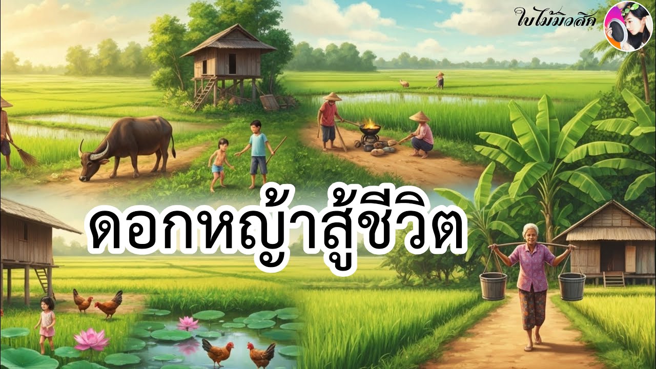 เพลง  ดอกหญ้าสู้ชีวิต | โดย ใบไม้☘️มิวสิค