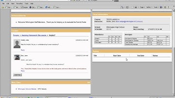 Introduction to Aspen Pages within the Family Portal