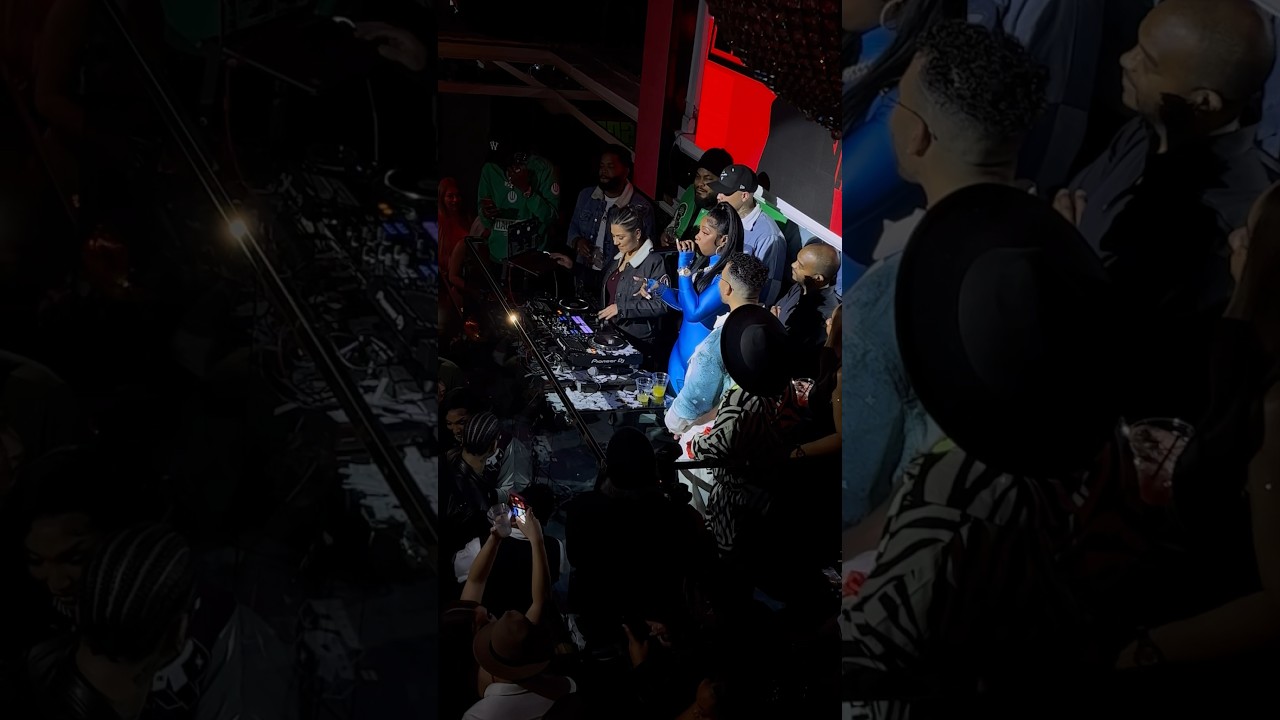 Remy Ma gives Jason Lee his flowers  at his premiere launch 