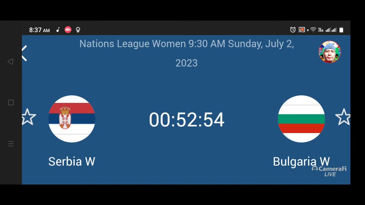VNL LIVE ! SERBIA VS BULGARIA WOMENS VOLLEYBALL NATIONS LEAGUE 2023