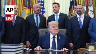 LIVE: Trump unveils a deal with Regeneron to lower drug prices