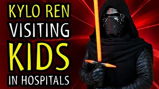 Kylo Ren Visiting Kids in Hospitals (picture slideshow only)