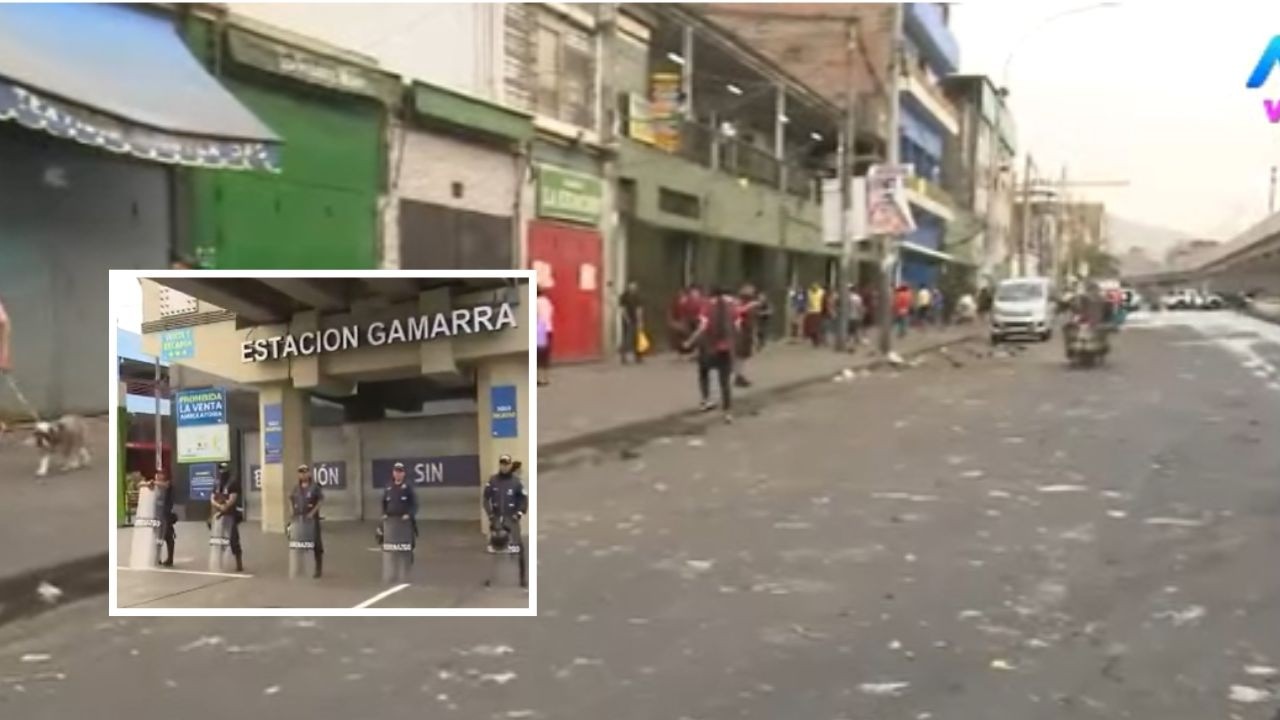 La Victoria: Cierran Gamarra por operativo contra el comercio ambulante y la delincuencia