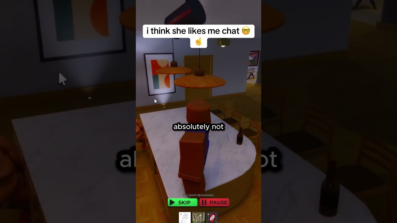 Думаю, я ей нравлюсь, поболтайте в чате 🤓☝️