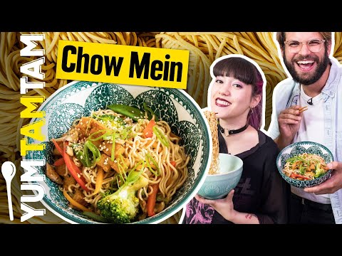 Video: Gemüse-Chow Mein