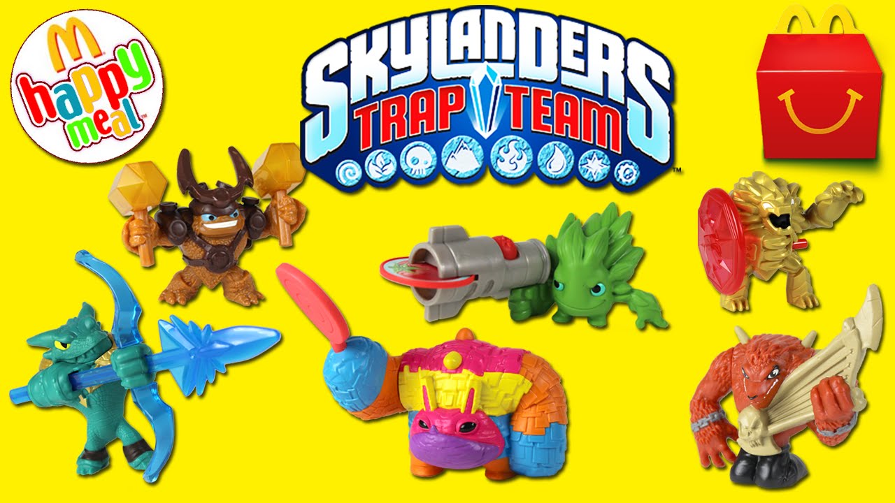 happy meal skylanders
