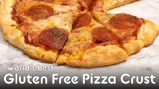 How to Make the World’s Best GLUTEN FREE PIZZA CRUST Recipe | gf explorers screenshot 4