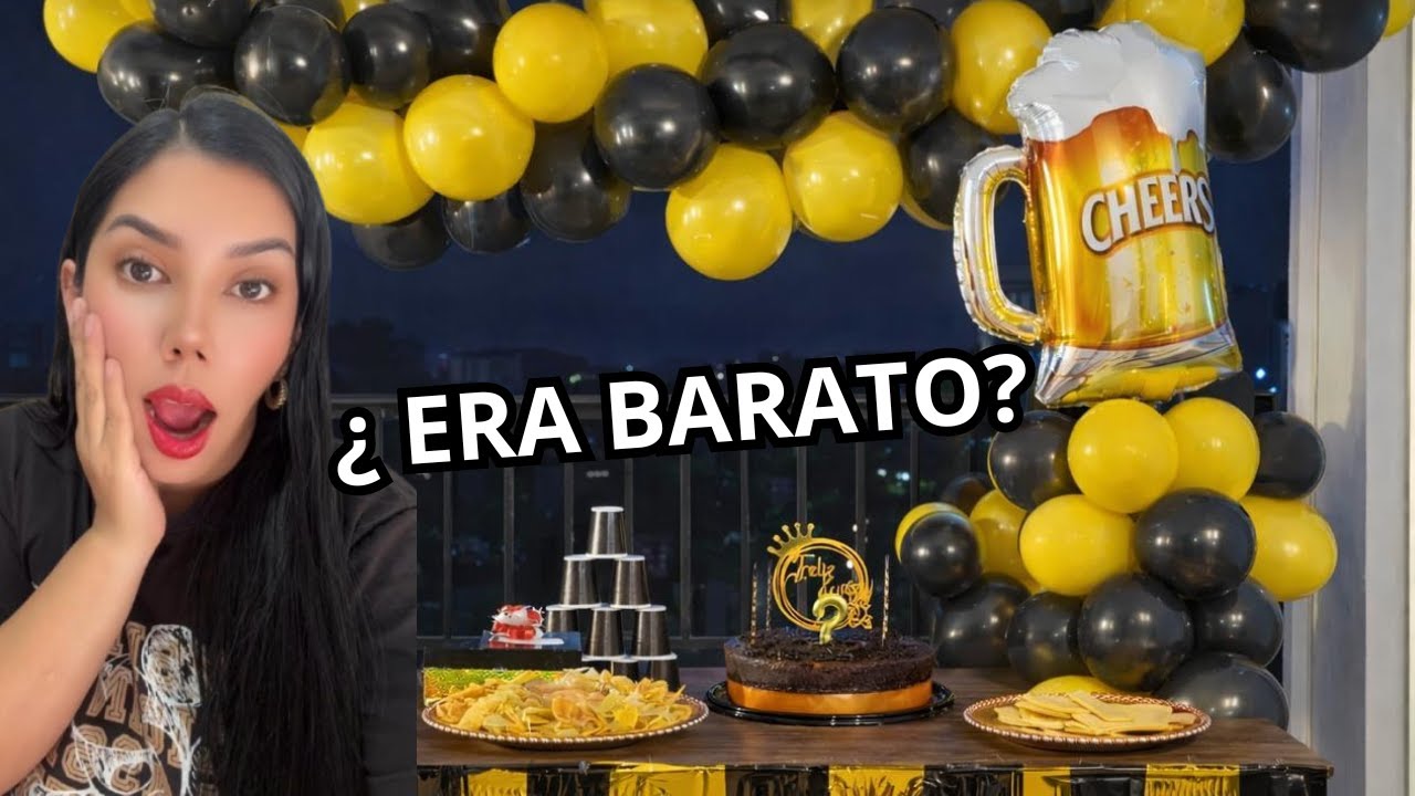 Hicimos un CUMPLEAÑOS en casa y esto fue lo que gastamos l mega cubillos