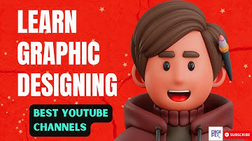 8 Best YouTube Channels to Learn Graphic Design  #learngraphicdesigning #graphicdesigning