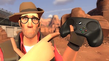 Late Night TF2 Pain Feat. Steam Controller