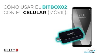 Cómo usar el BitBox02 con el celular (móvil)