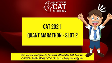 CAT 2021 Slot II Quant Solutions - Permutation & Combination Question