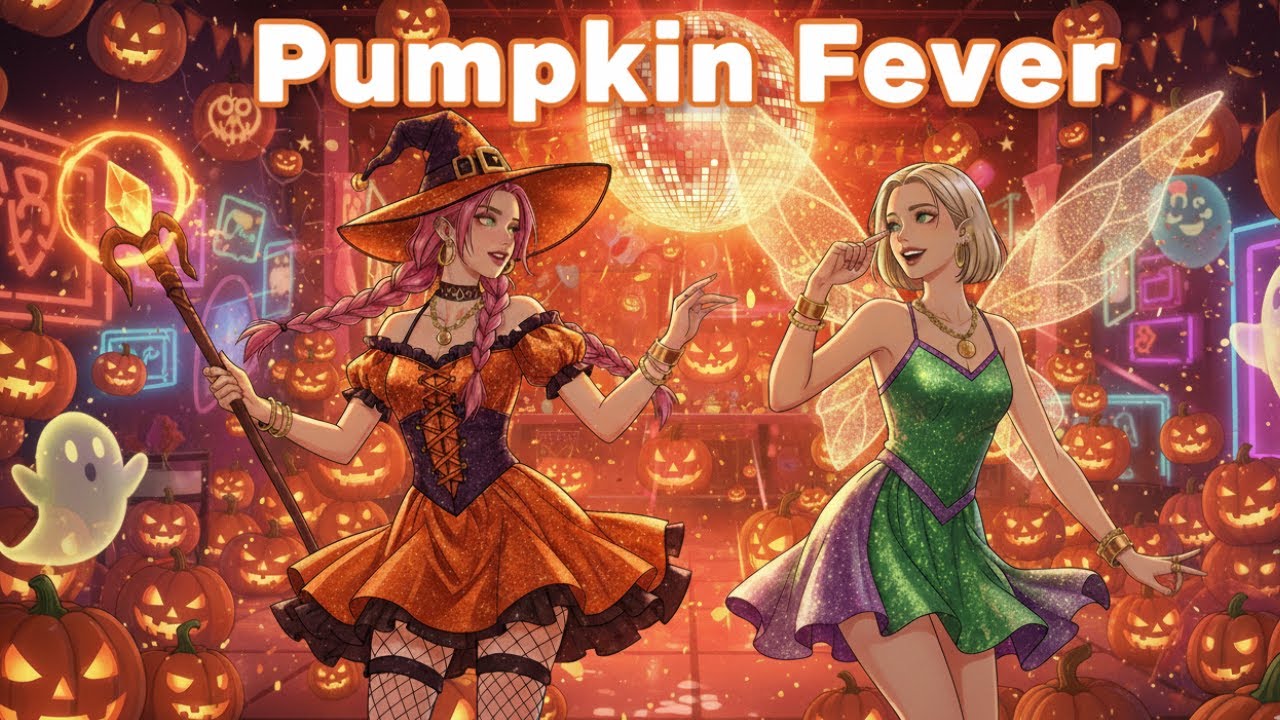 Pumpkin Fever🎃 Halloween Dance Party Song JP × EN