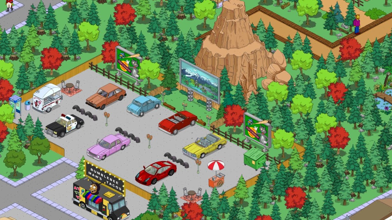 Como diseñar tu BOSQUE de SPRINGFIELD | Los Simpson Tapped Out - YouTube