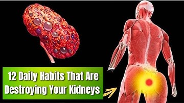 12 Daily Habits That Are Destroying Your Kidneys