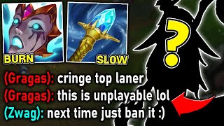 This top laner is basically cheating and this video proves it... (Most HATED Champion)