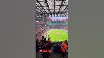 Thumbnail of AC Milan Fans - San Siro                    #shorts #shortvideo #acmilan #fans#football #singing