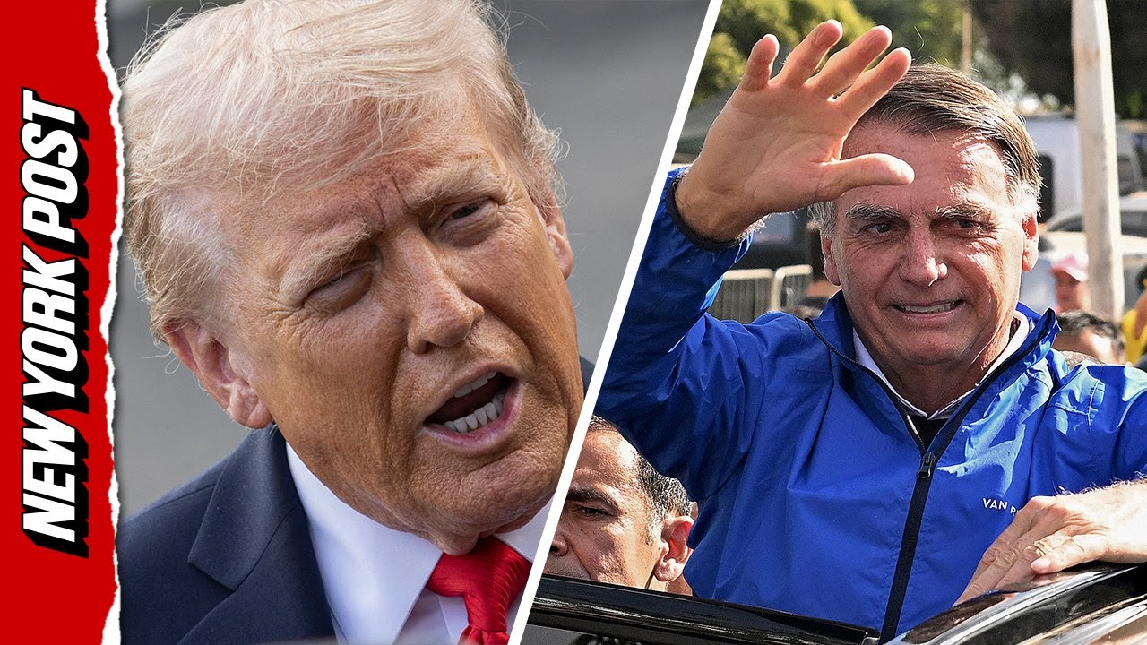 Trump Astonished by Former Brazil President Jair Bolsonaro’s Conviction