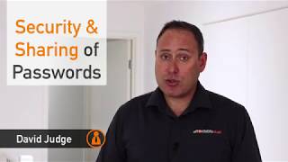 Security & Sharing Of Passwords