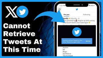 Twitter (X) Cannot Retrieve Tweets At This Time (FIXED)