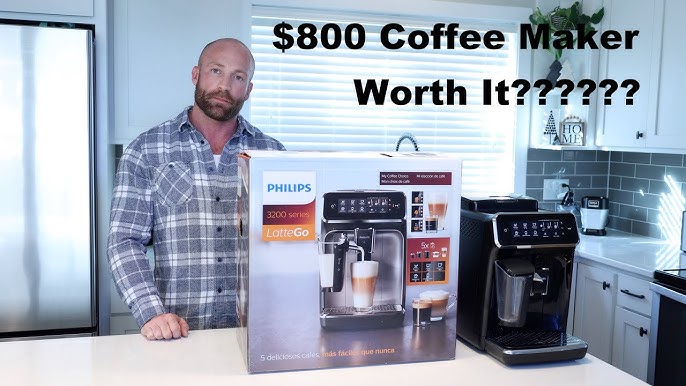 Philips 4300 Fully Automatic Espresso Machine with LatteGo