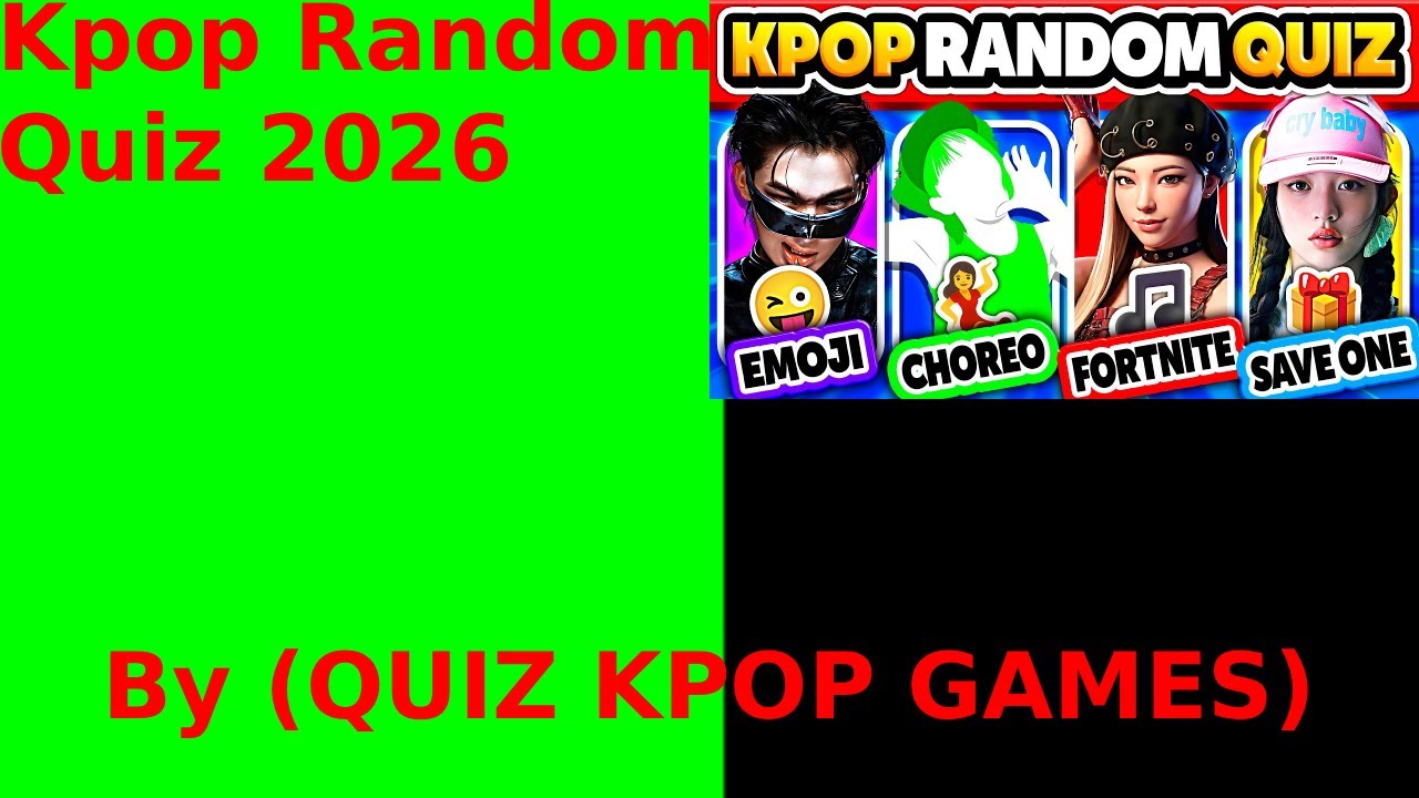 Kpop Viewer Plays A Ramdon Kpop Quiz (By QUIZ KPOP GAMES)