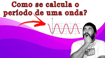 Como calcular o período de oscilação da onda?