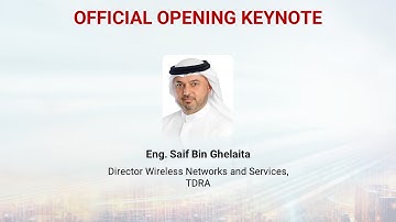 OFFICIAL OPENING KEYNOTE: TDRA Shapes a Purpose-Driven Future for AI and 6G