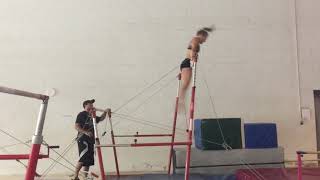 Bars Warmup- Anna Kasztenny, Class of 2019
