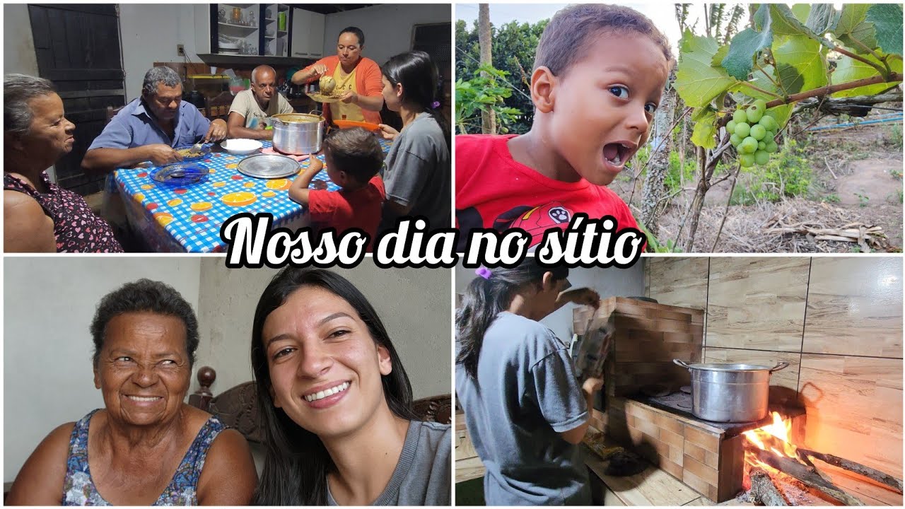 ACOMPANHEM NOSSO DIA NO SÍTIO // FIZ UMA SOPA DELICIOSA // JANTAR EM FAMÍLIA 