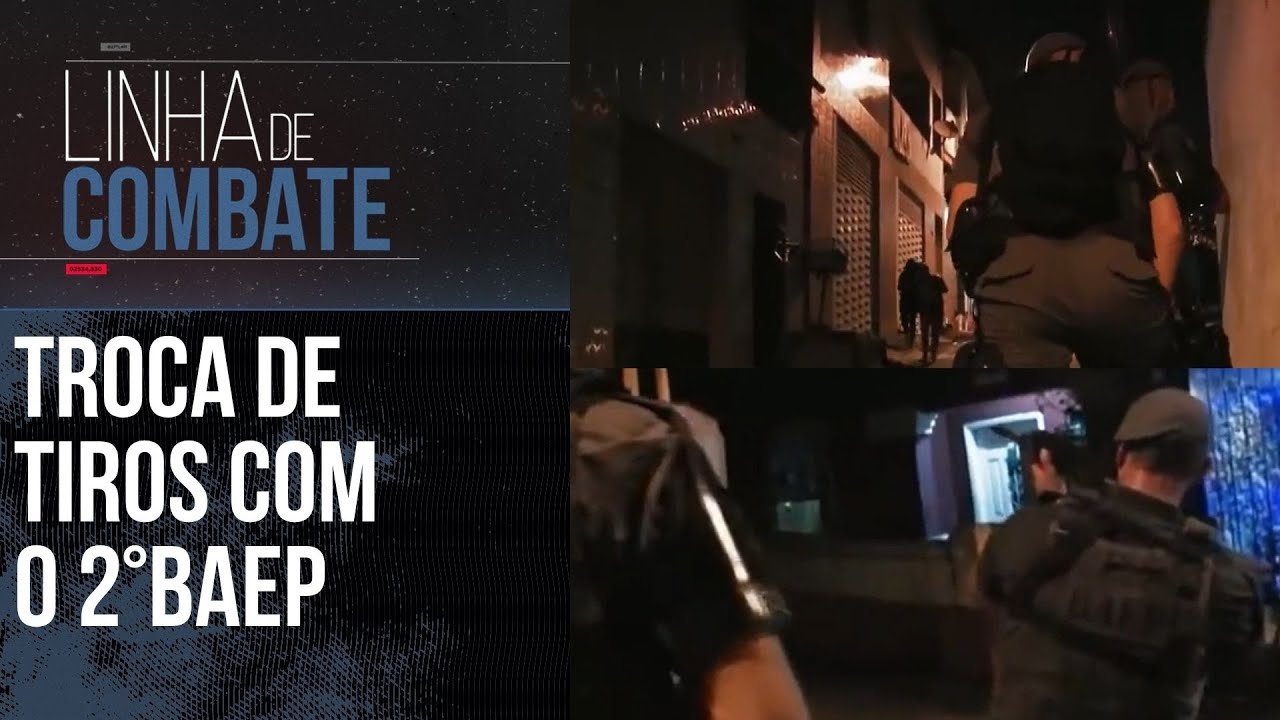 2° BAEP É RECEBIDO A TIROS POR CRIMINOSOS EM COMUNIDADE PERIGOSA DO LITORAL DE SP | LINHA DE COMBATE