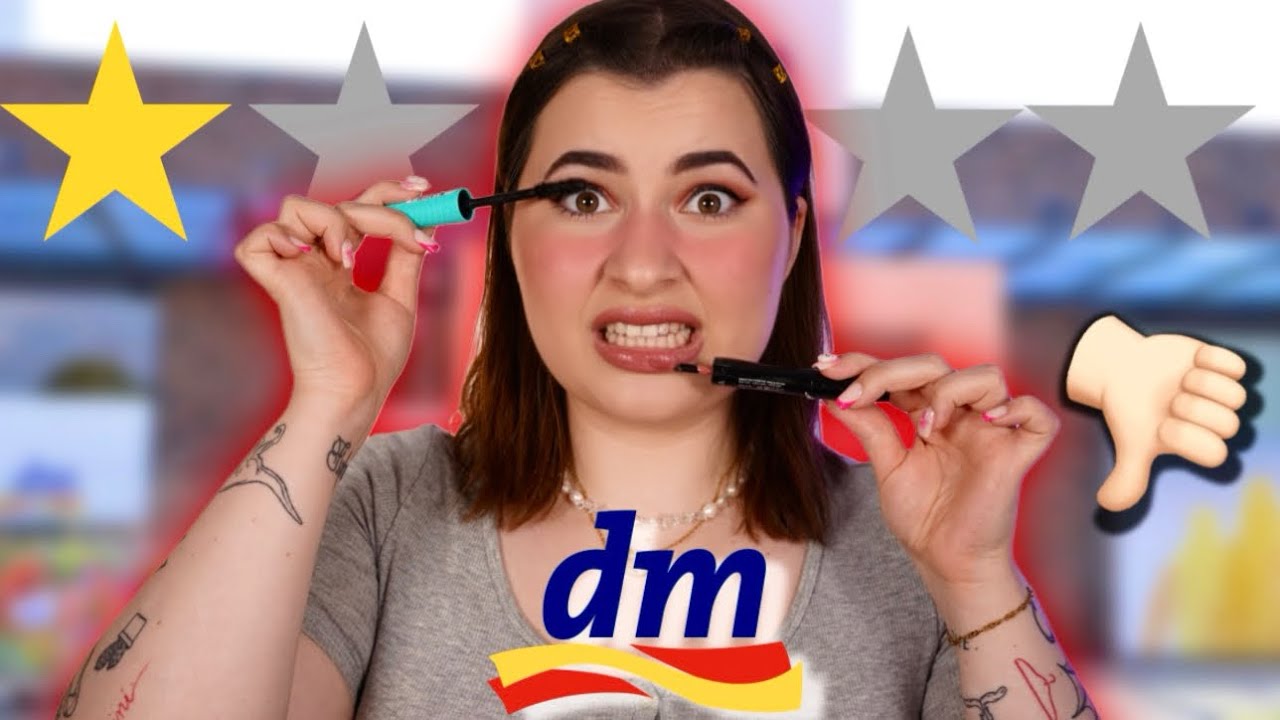 NUR 1 STERN ! Das am SCHLECHTESTEN bewertete Make-up  bei DM 👎🏼 👎🏼